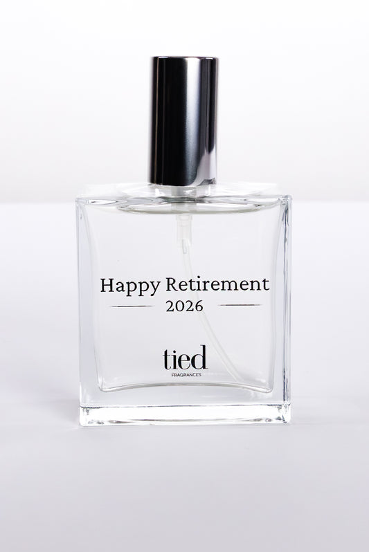Happy Retirement 2026 Cologne + Bottle