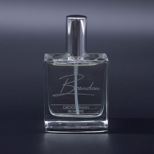 Customized Bottle of Signature Cologne